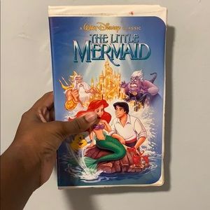 The little mermaid classic black diamond vhs tape.
